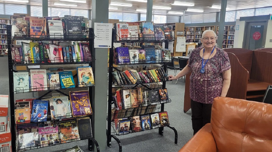 Dawn Silver unveils creative twist for the Weyburn Library's spring